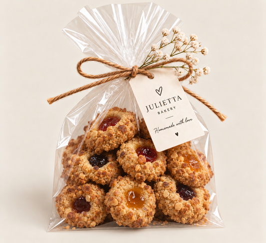 Jamkoekjes Zakje (12 stuks)